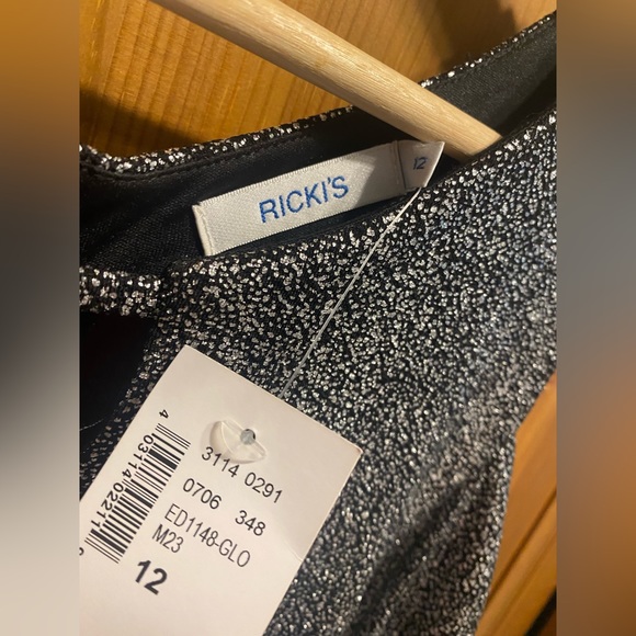 Metallic Silver and Black Ricki’s Dress - Picture 3 of 3